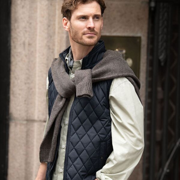 Camden – diamond quilted gilet Thumbnail