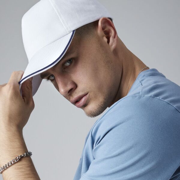 Authentic 5-panel cap - piped peak Thumbnail