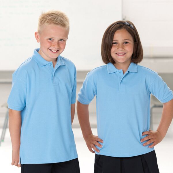 Childrens Hard-wearing Polo Shirt Thumbnail