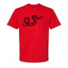 Softstyle™ midweight adult t-shirt Thumbnail