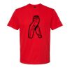 Softstyle™ midweight adult t-shirt Thumbnail