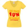 Lady-fit Valueweight V-Neck T-Shirt Thumbnail