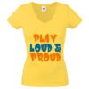 Lady-fit Valueweight V-Neck T-Shirt Thumbnail